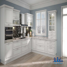Excellent White Color Cherry Wood Kitchen Cabinets